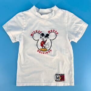 90s Mickey & Co Embroidered Tshirt 1990s Vintage Retro Disney Mickey Mouse